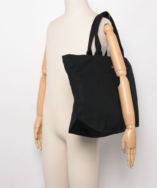 KLON(クローン)の「KLON DRAWING LOGO BIG TOTE BAG BLACK(トートバッグ・レディース・ブラック・FREE)」の12枚目の写真