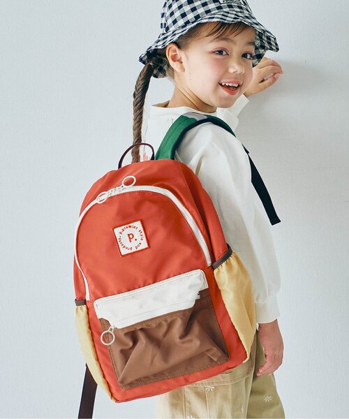 p.premier(ピードットプルミエ)の「【リニューアル】マルチカラーリュック(バックパック/リュック・キッズ・ブルー/ピンク/レッド・MEDIUM/SMALL)」の3枚目の写真