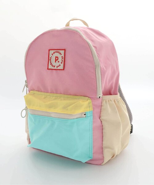 p.premier(ピードットプルミエ)の「【リニューアル】マルチカラーリュック(バックパック/リュック・キッズ・ブルー/ピンク/レッド・MEDIUM/SMALL)」の11枚目の写真
