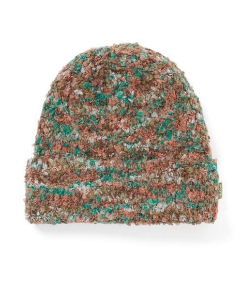 thisisneverthat(ディスイズネバーザット)の「Multicolor Boucle Beanie(ニットキャップ/ビーニー・メンズ・ナチュラル/ブラック/マルチ・FREE)」の1枚目の写真