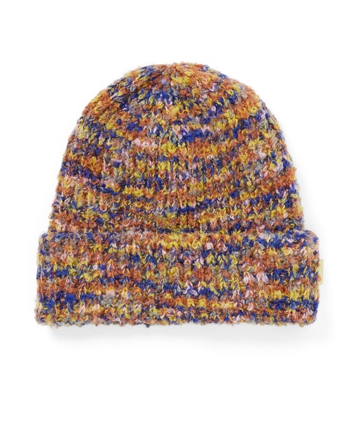 thisisneverthat(ディスイズネバーザット)の「Multicolor Boucle Beanie(ニットキャップ/ビーニー・メンズ・ナチュラル/ブラック/マルチ・FREE)」の3枚目の写真