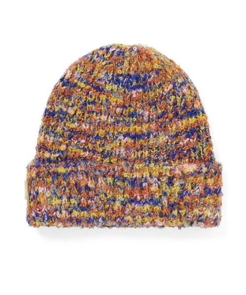 thisisneverthat(ディスイズネバーザット)の「Multicolor Boucle Beanie(ニットキャップ/ビーニー・メンズ・ナチュラル/ブラック/マルチ・FREE)」の6枚目の写真