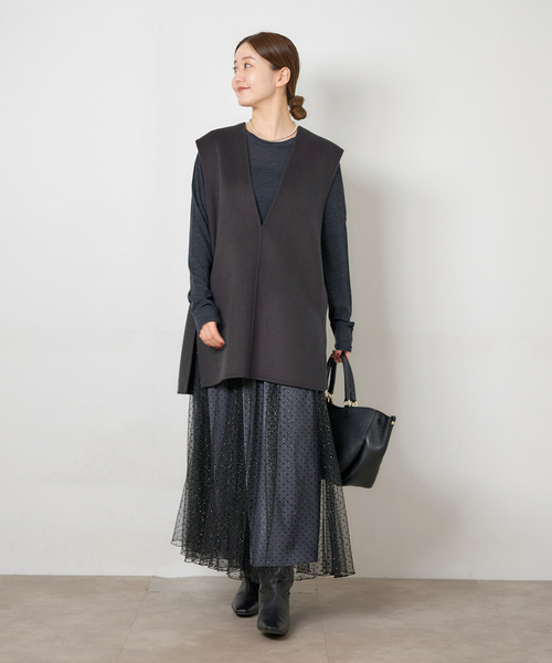 Super160ダブルフェイスベスト（その他アウター）｜IENA（イエナ）の