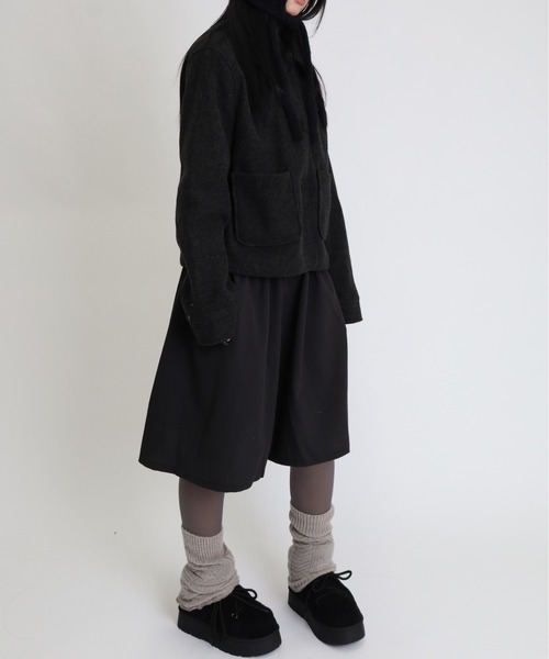 Vini(ヴィニ)の「裏起毛タイツ(0℃~20℃対応)(タイツ/ストッキング・レディース・ブラック/ブラウン/ブラック×ベージュ/チャコールグレー/ベージュ・FREE)」の20枚目の写真