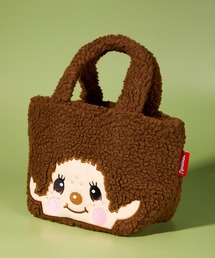 THE BAREFOOT（ベアフット）の「【 Monchhichi / モンチッチ 】ボア生地ランチバッグ　SKE（トートバッグ）」
