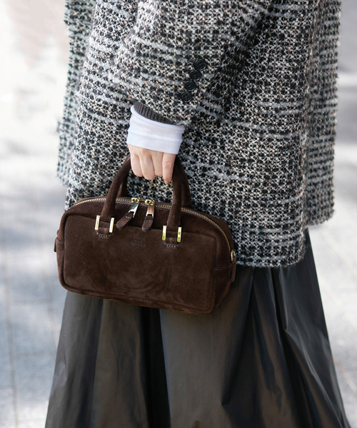 IENA★マニュエルミラノBOSTON MINI ミニボストンバッグ IENA｜《WEB限定/追加予約》Manuel MILANO/マニュエルミラノ