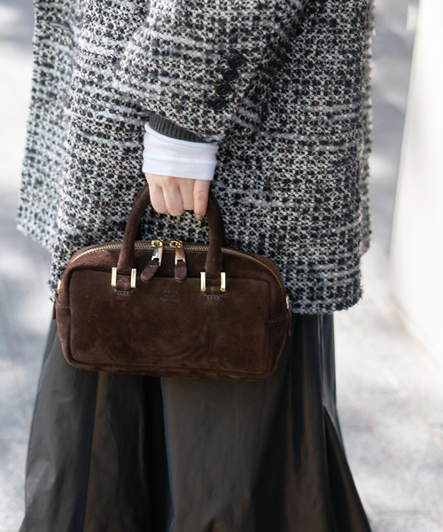 WEB限定/追加》Manuel MILANO/マニュエルミラノ BOSTON MINI バッグ