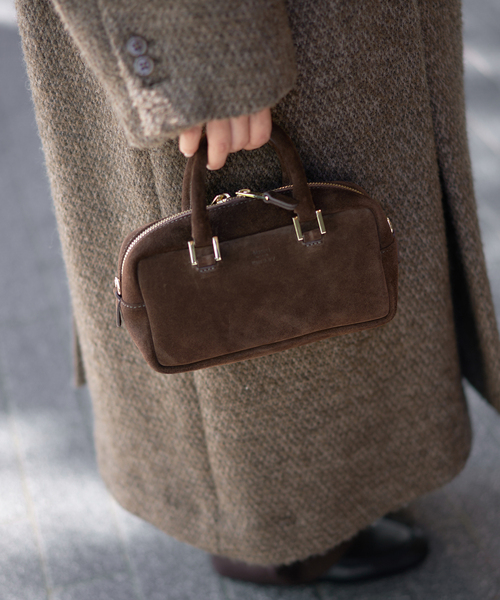 IENA（イエナ）の「《WEB限定/追加》Manuel MILANO/マニュエルミラノ BOSTON MINI バッグ 6307（ボストンバッグ・レディース・ブラウン/キャメル・FREE）」の7枚目の写真