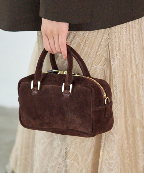 IENA（イエナ）の「《WEB限定/追加》Manuel MILANO/マニュエルミラノ BOSTON MINI バッグ 6307（ボストンバッグ・レディース・ブラウン/キャメル・FREE）」の11枚目の写真