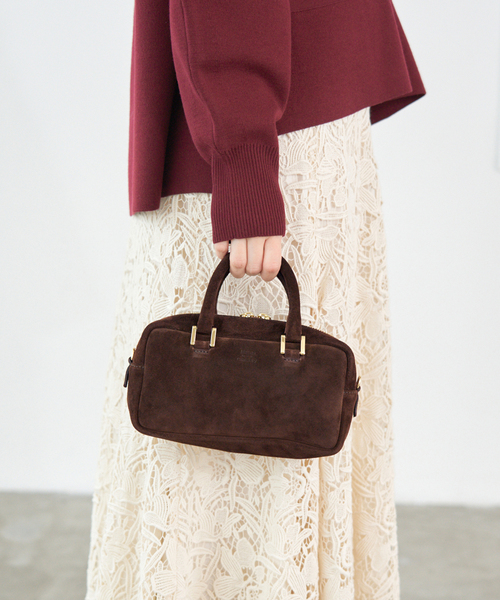 IENA（イエナ）の「《WEB限定/追加》Manuel MILANO/マニュエルミラノ BOSTON MINI バッグ 6307（ボストンバッグ・レディース・ブラウン/キャメル・FREE）」の14枚目の写真