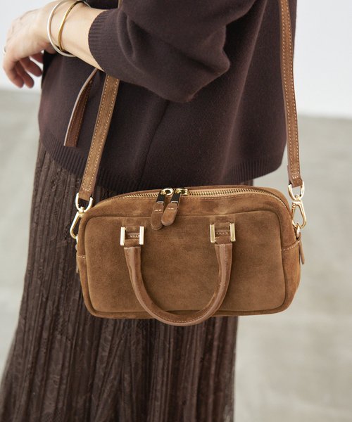 WEB限定/追加》Manuel MILANO/マニュエルミラノ BOSTON MINI バッグ