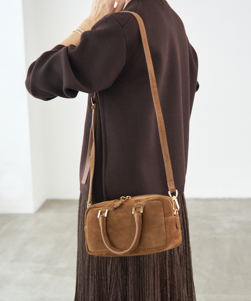 WEB限定/追加》Manuel MILANO/マニュエルミラノ BOSTON MINI バッグ