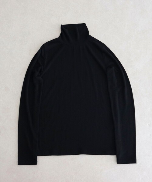 fredy emue（フレディエミュ）の「ウールブレンドシアータートルプルオーバー（その他トップス・レディース・ライトグレー/ブラック/グレイッシュベージュ/ブラック系その他/オフホワイト・38）」の18枚目の写真