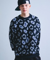 秋冬ニット モヘア ニットプルオーバー プルオーバー」に該当する