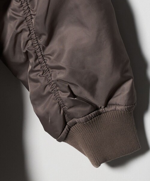 フェイクファー×ナイロン コンビブルゾン ＜A DAY IN THE LIFE