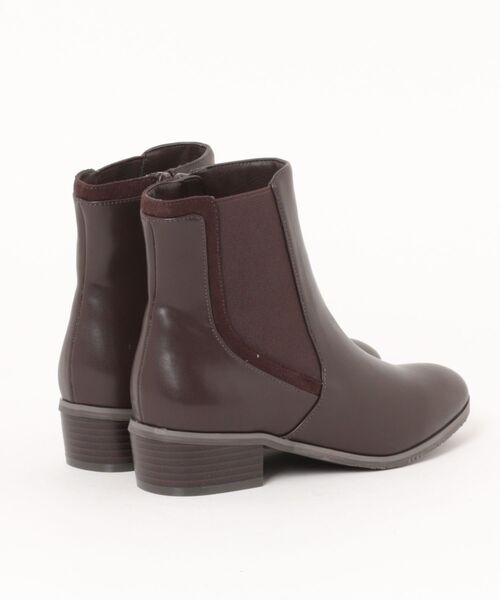 JELLY BEANS（ジェリービーンズ）の「サイド切り替えショートブーツ(204-57131)JELLY BEANS(ジェリービーンズ)（ブーツ・レディース・ダークブラウン/ブラック・S/M/L）」の17枚目の写真