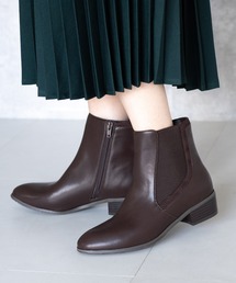 JELLY BEANS | サイド切り替えショートブーツ(204-57131)JELLY BEANS(ジェリービーンズ)(ブーツ)