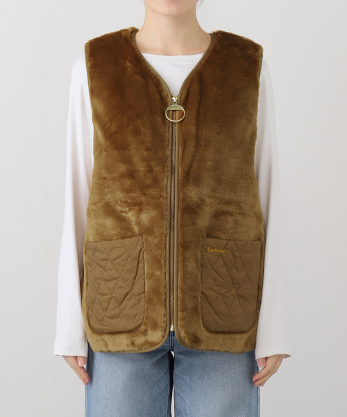 Barbour/バブアー KARIN FAUX FUR GILET ベスト LGI0201（その他
