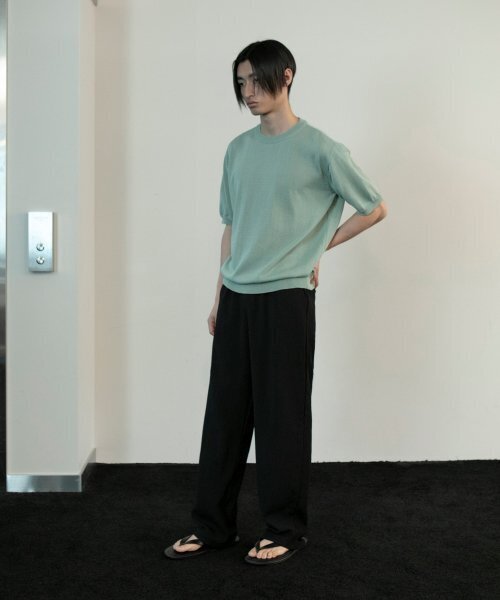 SIGNATURE（シグネチャ）の「サマーシアサッカーウエストバンドパンツ[ブラック]（その他パンツ・レディース・その他・MEDIUM/LARGE）」の18枚目の写真