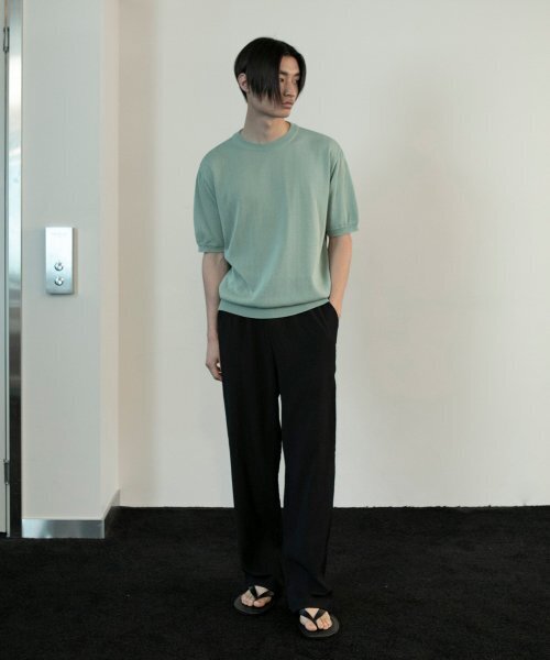 SIGNATURE（シグネチャ）の「サマーシアサッカーウエストバンドパンツ[ブラック]（その他パンツ・レディース・その他・MEDIUM/LARGE）」の17枚目の写真
