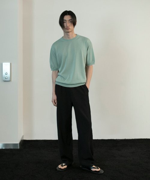 SIGNATURE（シグネチャ）の「サマーシアサッカーウエストバンドパンツ[ブラック]（その他パンツ・レディース・その他・MEDIUM/LARGE）」の16枚目の写真