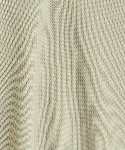 セール】アゼ スリットVネック ニットプルオーバー ウォッシャブル