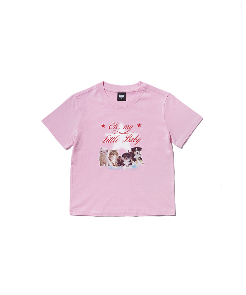 GAKKAI UNIONS(ガッカイユニオンズ)の「リトルベイビー 半袖Tシャツ ピンク(Tシャツ/カットソー・レディース・その他・SMALL/MEDIUM)」の2枚目の写真