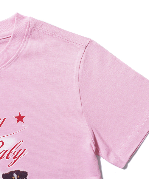 GAKKAI UNIONS(ガッカイユニオンズ)の「リトルベイビー 半袖Tシャツ ピンク(Tシャツ/カットソー・レディース・その他・SMALL/MEDIUM)」の3枚目の写真