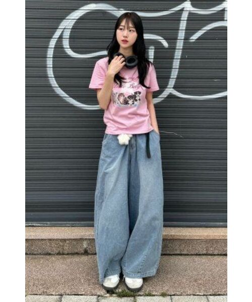 GAKKAI UNIONS(ガッカイユニオンズ)の「リトルベイビー 半袖Tシャツ ピンク(Tシャツ/カットソー・レディース・その他・SMALL/MEDIUM)」の6枚目の写真