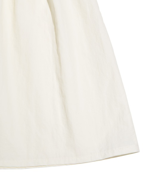 PUNYUS（プニュズ）の「ナイロンリメイクキャミワンピース（ワンピース・レディース・ブラック/ホワイト・1/3/4/2）」の3枚目の写真