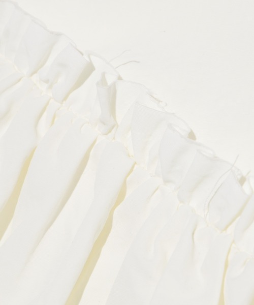 PUNYUS（プニュズ）の「ナイロンリメイクキャミワンピース（ワンピース・レディース・ブラック/ホワイト・1/3/4/2）」の4枚目の写真