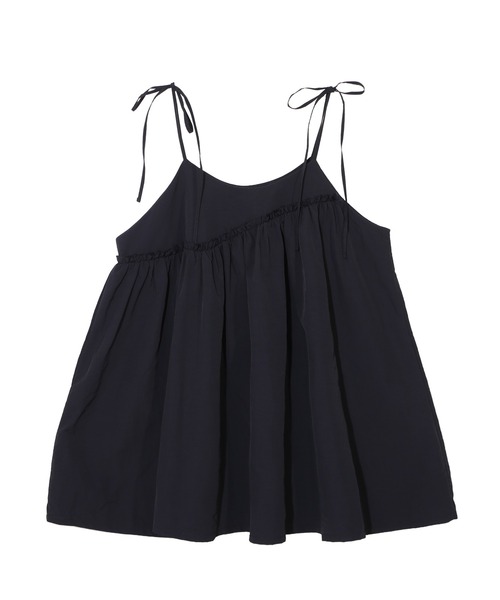 PUNYUS（プニュズ）の「ナイロンリメイクキャミワンピース（ワンピース・レディース・ブラック/ホワイト・1/3/4/2）」の6枚目の写真