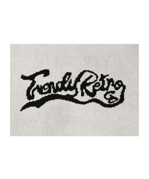 GUBIN(グビン)の「RE : ウェーブロゴニットフード - アイボリー(ニット/セーター・レディース・その他・MEDIUM/LARGE/SMALL)」の6枚目の写真
