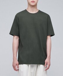 ベーシッククルーネックTシャツ[ダスティカーキ]