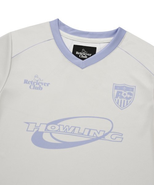 Retriever Club（レトリーバークラブ）の「HOWLING SOCCER CROP JERSEY [IVORY]（Tシャツ/カットソー・レディース・その他・FREE）」の7枚目の写真