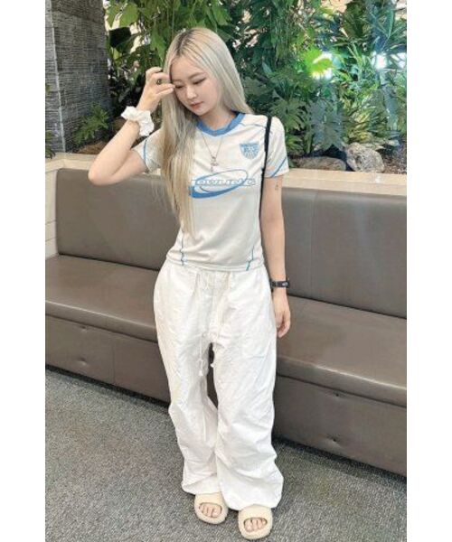 Retriever Club（レトリーバークラブ）の「HOWLING SOCCER CROP JERSEY [IVORY]（Tシャツ/カットソー・レディース・その他・FREE）」の13枚目の写真