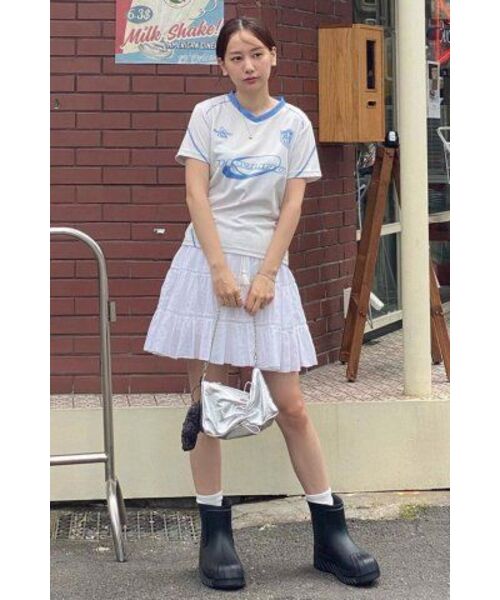 Retriever Club（レトリーバークラブ）の「HOWLING SOCCER CROP JERSEY [IVORY]（Tシャツ/カットソー・レディース・その他・FREE）」の15枚目の写真