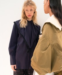 Bond Yarn Collar Blouse / ボンドヤーンカラーブラウス
