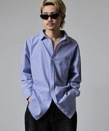 OMNES | 製品洗いコットンブロード レギュラーカラー 長袖シャツ(シャツ/ブラウス)