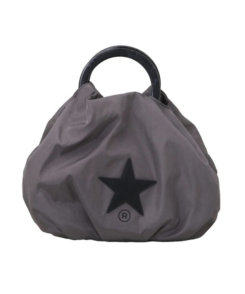 CONVERSE TOKYO（コンバーストウキョウ）の「ACRYLIC HANDLE BALLOON SHOULDER BAG（ショルダーバッグ・レディース・ブラック/ベージュ/グレー・FREE）」の3枚目の写真