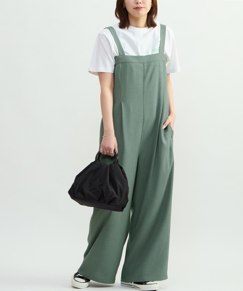 CONVERSE TOKYO（コンバーストウキョウ）の「ACRYLIC HANDLE BALLOON SHOULDER BAG（ショルダーバッグ・レディース・ブラック/ベージュ/グレー・FREE）」の6枚目の写真