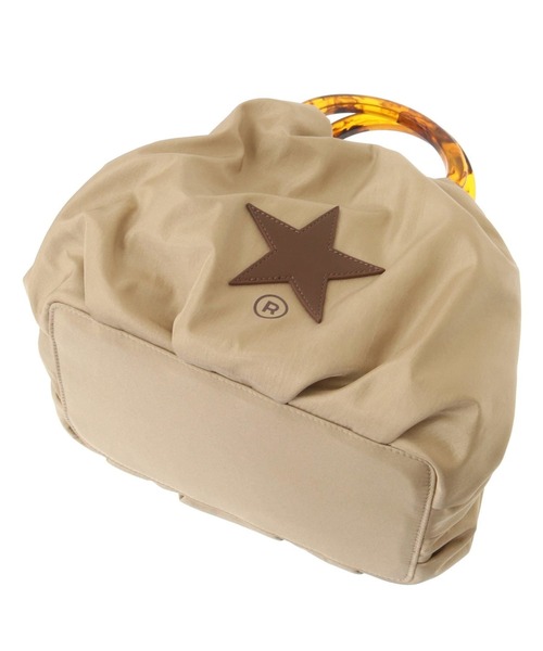 CONVERSE TOKYO（コンバーストウキョウ）の「ACRYLIC HANDLE BALLOON SHOULDER BAG（ショルダーバッグ・レディース・ブラック/ベージュ/グレー・FREE）」の21枚目の写真