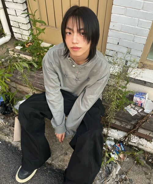 DEFGARMENTS（デフグラメンツ）の「STUD PARACHUTE PANTS [KHAKI]（その他パンツ・レディース・その他・X-SMALL/SMALL/MEDIUM/LARGE）」の8枚目の写真