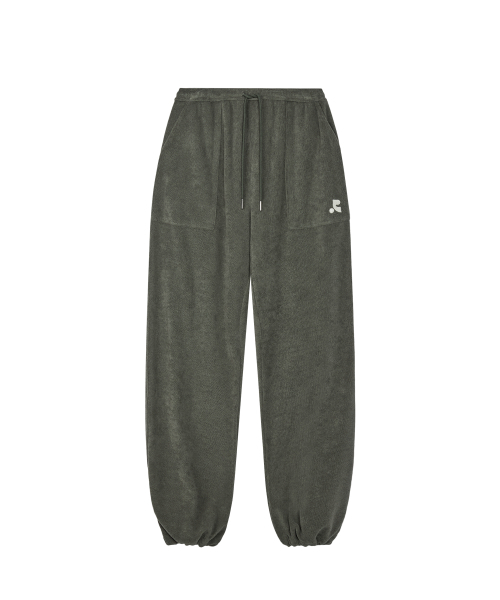 Rest&Recreation（レストアンドレクリエーション）の「TERRY JOGGER PANTS - KHAKI（スウェットパンツ・レディース・その他・SMALL/LARGE）」の2枚目の写真