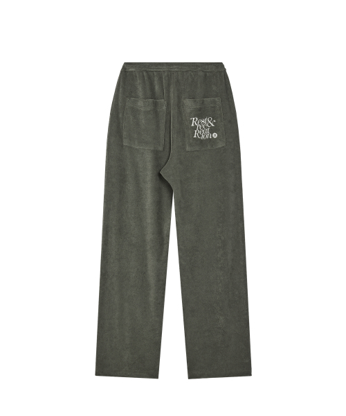 Rest&Recreation（レストアンドレクリエーション）の「TERRY JOGGER PANTS - KHAKI（スウェットパンツ・レディース・その他・SMALL/LARGE）」の3枚目の写真