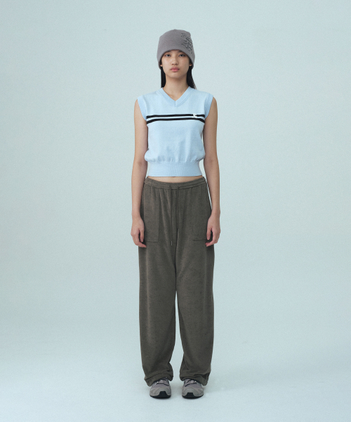 Rest&Recreation（レストアンドレクリエーション）の「TERRY JOGGER PANTS - KHAKI（スウェットパンツ・レディース・その他・SMALL/LARGE）」の5枚目の写真