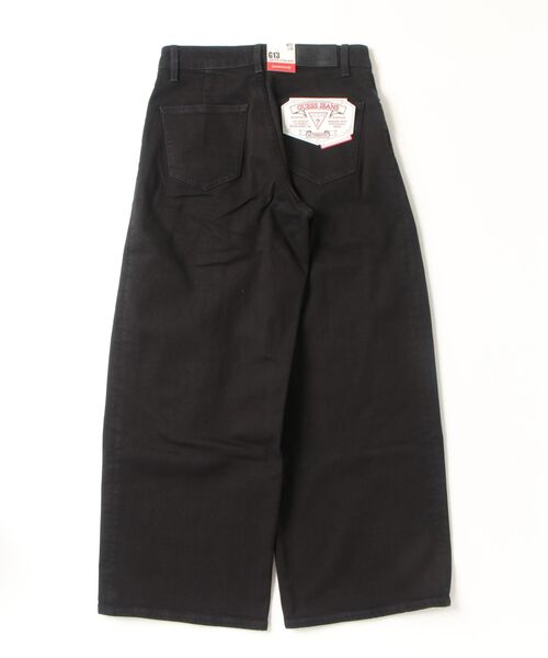 GUESS JEANS G12 Pleated Extra Wide Leg デニムパンツ ワイドジーンズ