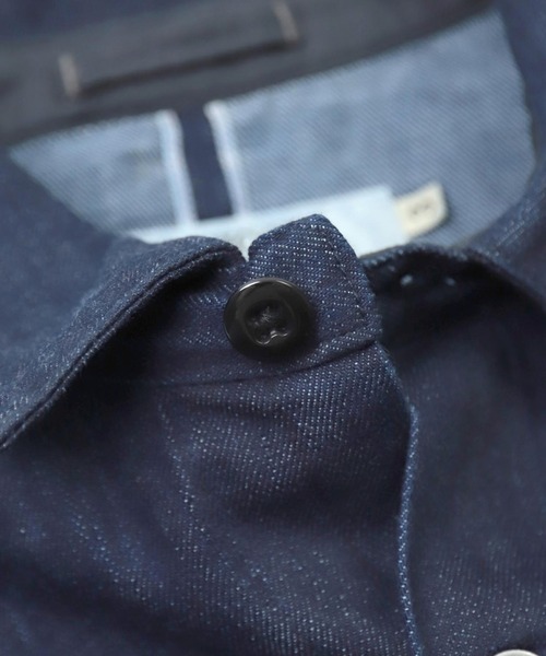 OMNIGOD mens / オムニゴッド] 12oz枷染めデニム カバーオール
