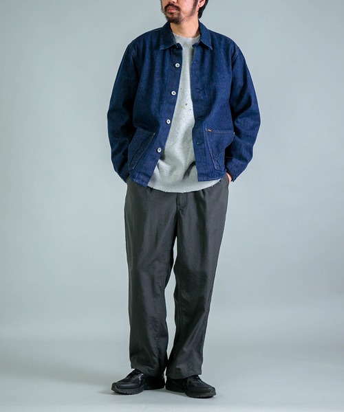 OMNIGOD mens / オムニゴッド] 12oz枷染めデニム カバーオール