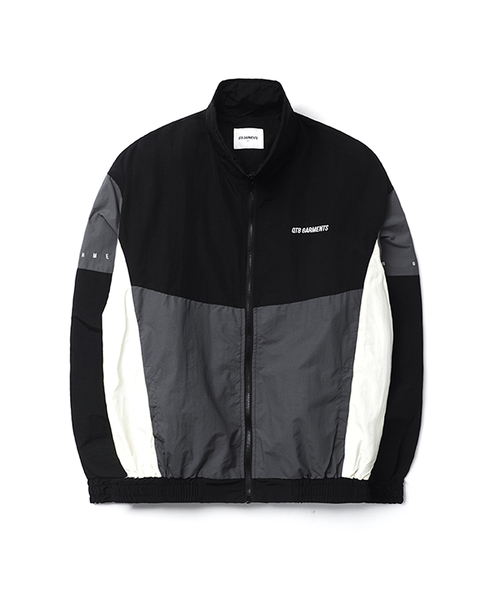 セール】LBオールドトラックジャケット（チャコール）（ナイロン